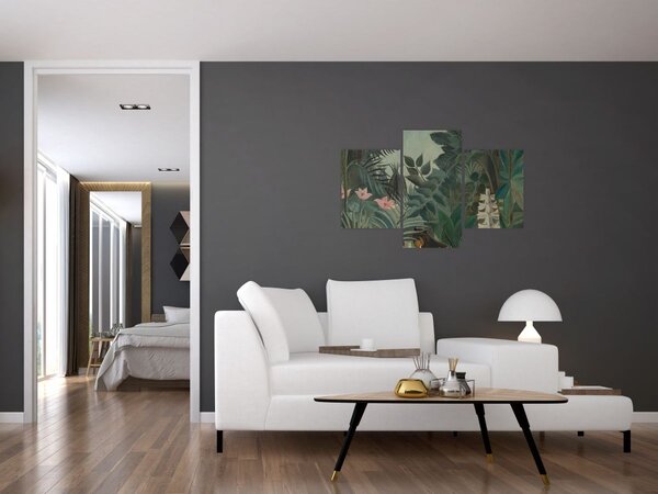 Obraz - Henri Rousseau, The Equatorial Jungle, reprodukcia (90x60 cm)