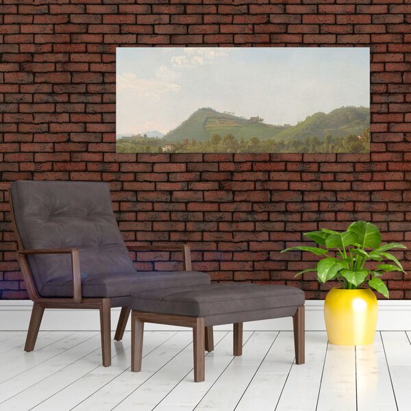 Obraz - Simon Denis, View Near Naples, reprodukcia (120x50 cm)