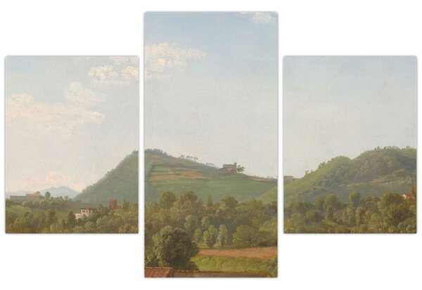 Obraz - Simon Denis, View Near Naples, reprodukcia (90x60 cm)