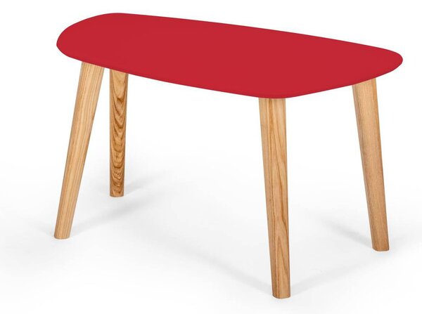 RAGABA Endocarp konferenčný stôl FARBA: červená/drevo