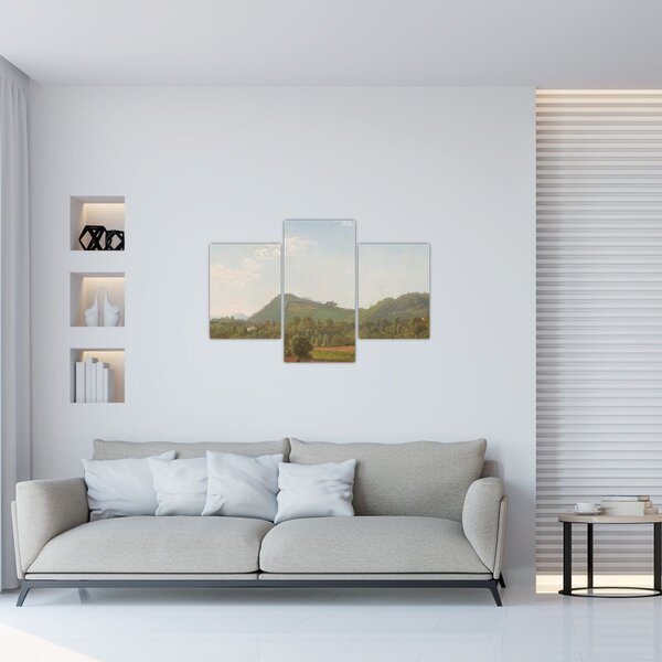 Obraz - Simon Denis, View Near Naples, reprodukcia (90x60 cm)
