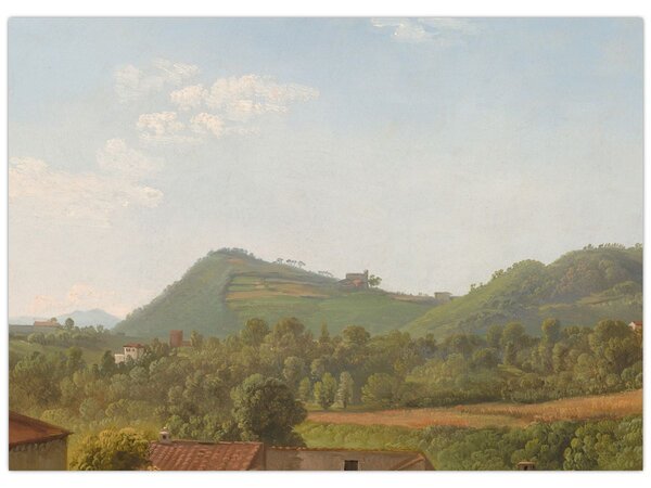 Obraz - Simon Denis, View Near Naples, reprodukcia (70x50 cm)