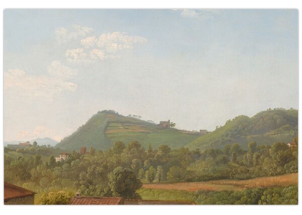 Obraz - Simon Denis, View Near Naples, reprodukcia (90x60 cm)