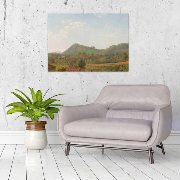 Obraz - Simon Denis, View Near Naples, reprodukcia (70x50 cm)