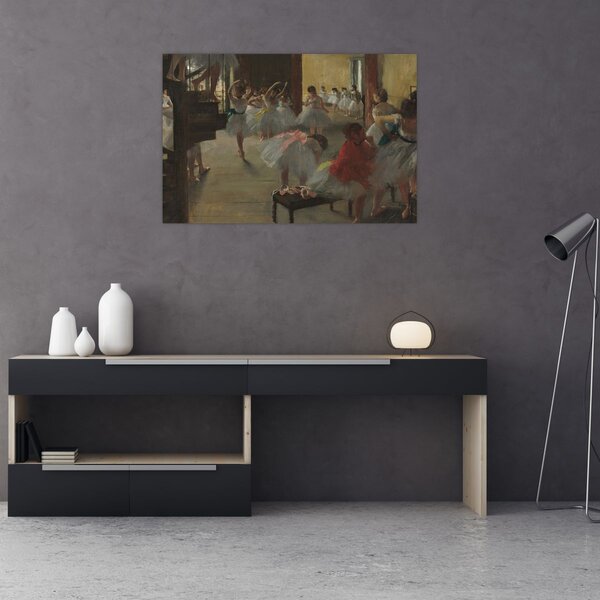 Obraz - Edgar Degas, The Dance Class, reprodukcia (90x60 cm)