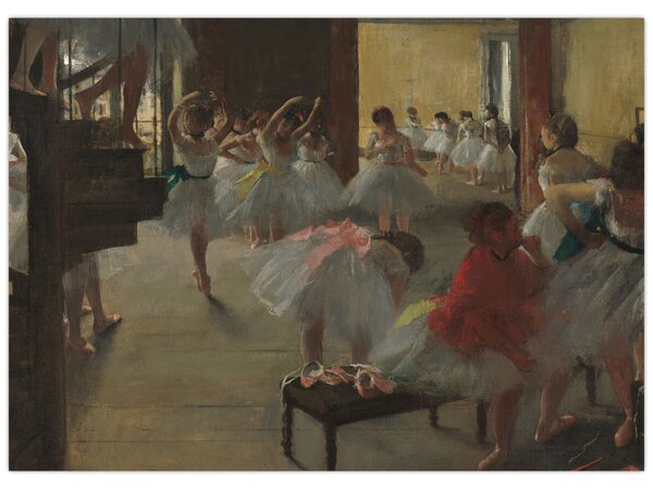 Obraz - Edgar Degas, The Dance Class, reprodukcia (70x50 cm)