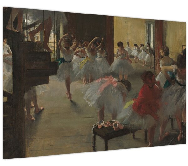 Obraz - Edgar Degas, The Dance Class, reprodukcia (90x60 cm)