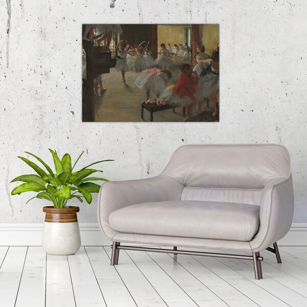 Obraz - Edgar Degas, The Dance Class, reprodukcia (70x50 cm)