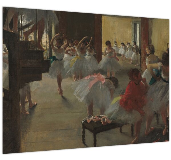 Obraz - Edgar Degas, The Dance Class, reprodukcia (70x50 cm)