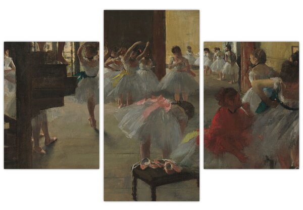 Obraz - Edgar Degas, The Dance Class, reprodukcia (90x60 cm)