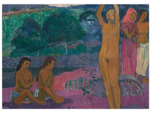 Obraz - Paul Gauguin, The Invocation, reprodukcia (70x50 cm)