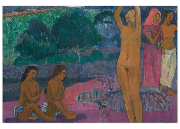 Obraz - Paul Gauguin, The Invocation, reprodukcia (90x60 cm)