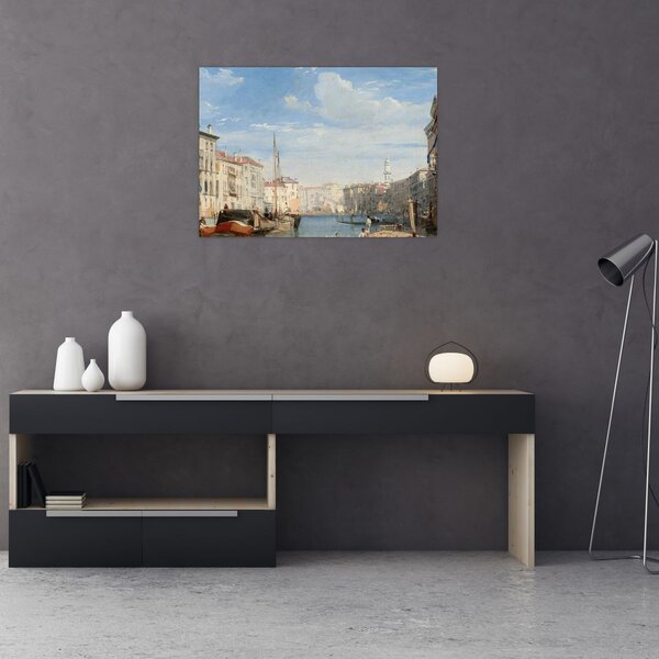 Obraz - Richard Parkes Bonington, The Grand Canal, reprodukcia (70x50 cm)