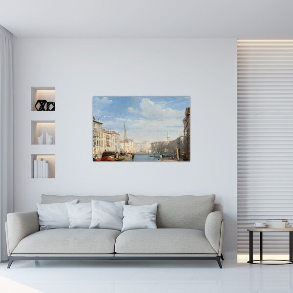 Obraz - Richard Parkes Bonington, The Grand Canal, reprodukcia (90x60 cm)