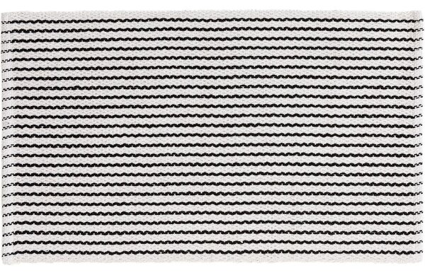 MOOD SELECTION Kúpeľňový koberec Bono White/Black - koberec ROZMER CM: 70 x 120