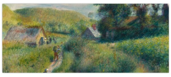 Obraz - Auguste Renoir, The Mussel Harvest, reprodukcia (120x50 cm)