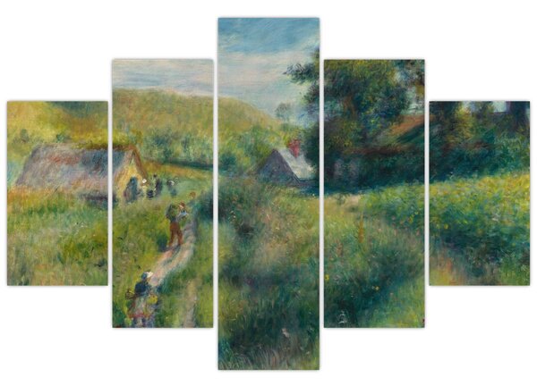 Obraz - Auguste Renoir, The Mussel Harvest, reprodukcia (150x105 cm)