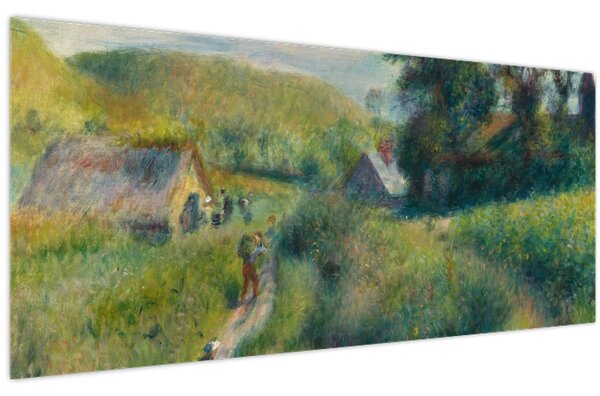 Obraz - Auguste Renoir, The Mussel Harvest, reprodukcia (120x50 cm)