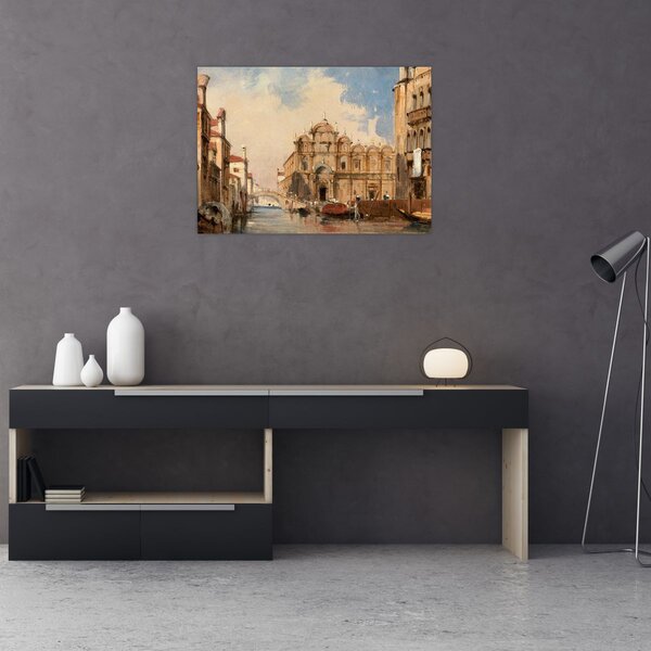Obraz - Jules-Romain Joyant, The Scuola di San Marco, Venice, reprodukcia (70x50 cm)