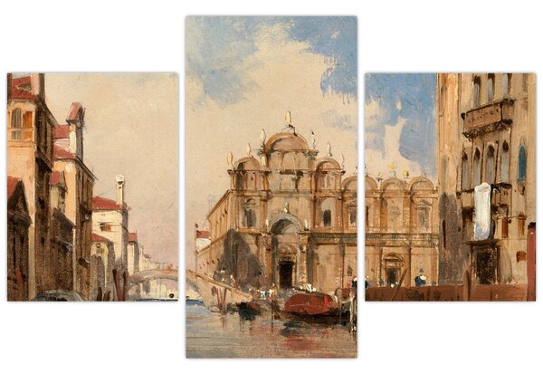 Obraz - Jules-Romain Joyant, The Scuola di San Marco, Venice, reprodukcia (90x60 cm)