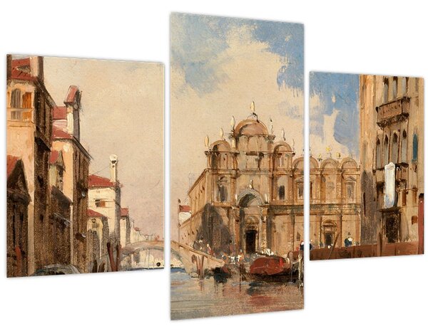 Obraz - Jules-Romain Joyant, The Scuola di San Marco, Venice, reprodukcia (90x60 cm)