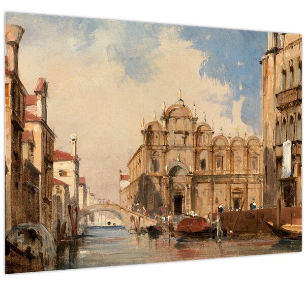Obraz - Jules-Romain Joyant, The Scuola di San Marco, Venice, reprodukcia (70x50 cm)