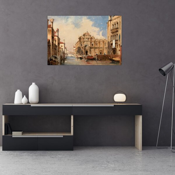 Obraz - Jules-Romain Joyant, The Scuola di San Marco, Venice, reprodukcia (90x60 cm)