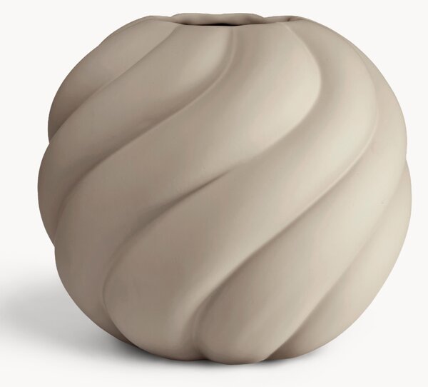 Ručne maľovaná keramická váza Twist Ball, V 20 cm