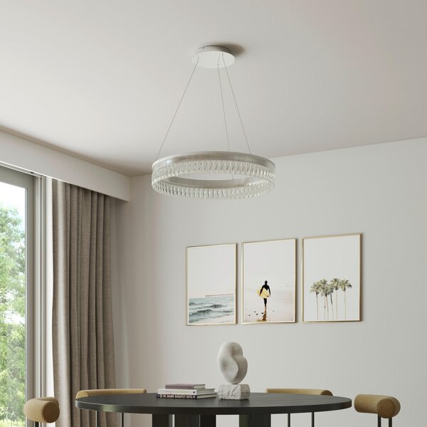 ZÁVESNÉ LED SVIETIDLO, 60/150 cm Glandor - Interiérové svietidlá