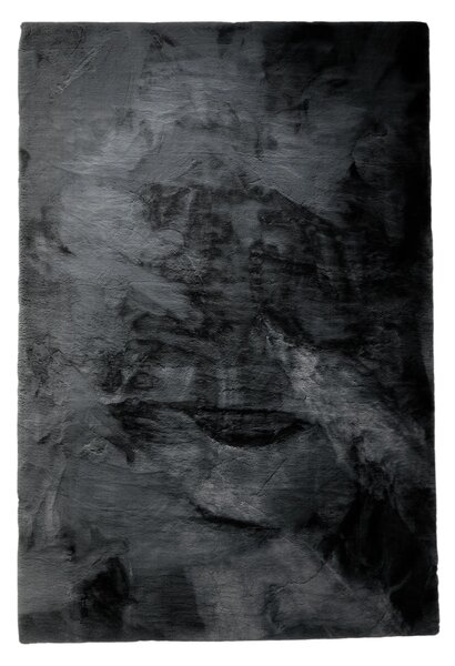MOOD SELECTION Umelá kožušina Dave Charcoal - koberec