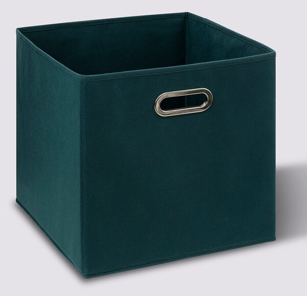 Úložný box Simple, 31x31x31 cm, tmavotyrkysová