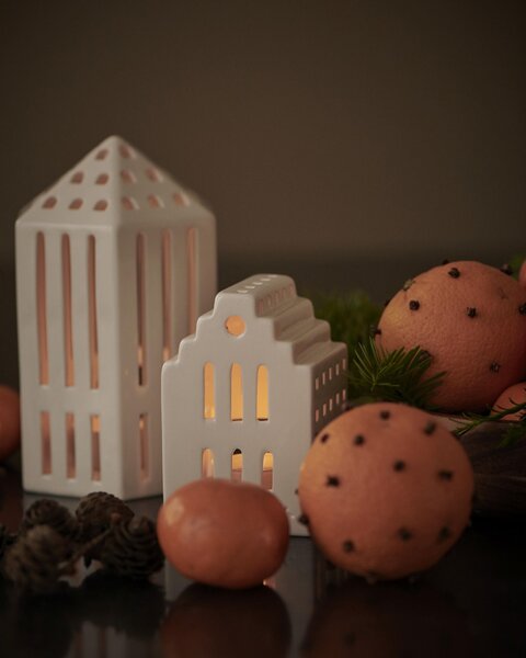 Lampáš domček Urbania Long church 11,3 cm