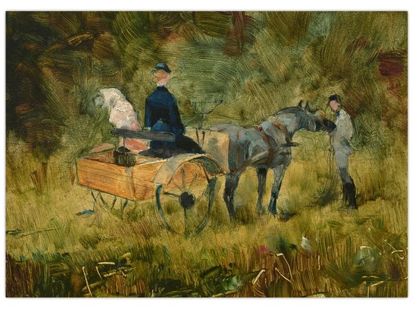 Obraz - Henri de Toulouse-Lautrec, The Trap, reprodukcia (70x50 cm)