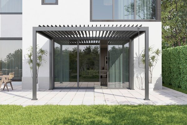 PERGOLA velikost: 393/247/300 cm Gardenson - Online Only záhrada, Online Only