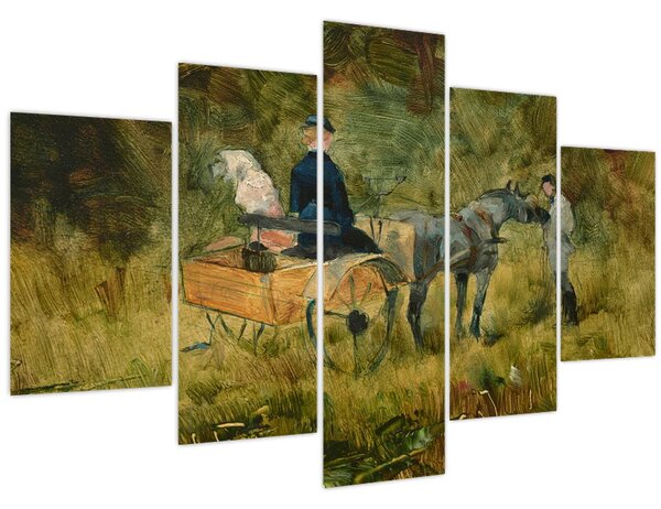 Obraz - Henri de Toulouse-Lautrec, The Trap, reprodukcia (150x105 cm)