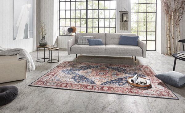 Hanse Home, Kusový koberec Asmar 104017 Indigo / Blue, 80x150, modrá, obývacia izba