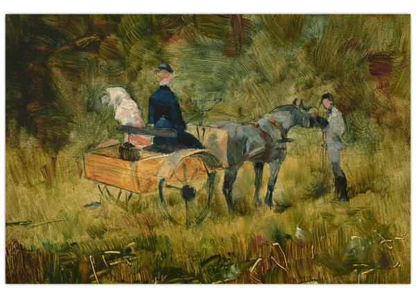 Obraz - Henri de Toulouse-Lautrec, The Trap, reprodukcia (90x60 cm)