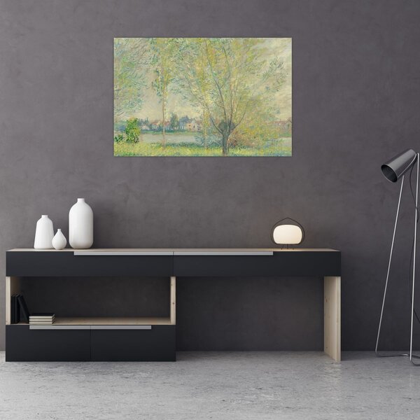 Obraz - Claude Monet, The Willows, reprodukcia (90x60 cm)