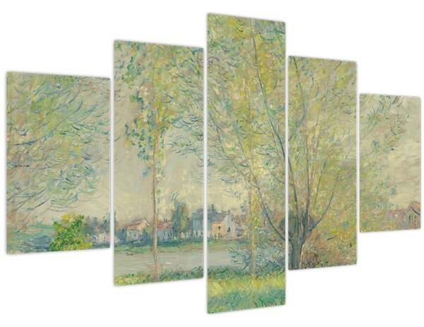 Obraz - Claude Monet, The Willows, reprodukcia (150x105 cm)