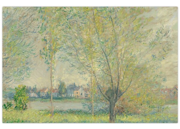 Obraz - Claude Monet, The Willows, reprodukcia (90x60 cm)