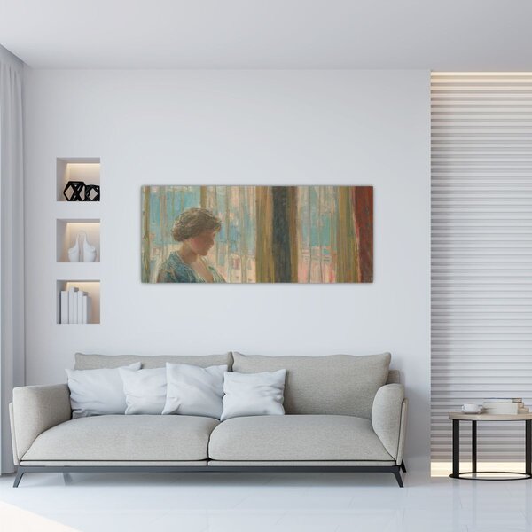 Obraz - Childe Hassam, The New York Window, reprodukcia (120x50 cm)