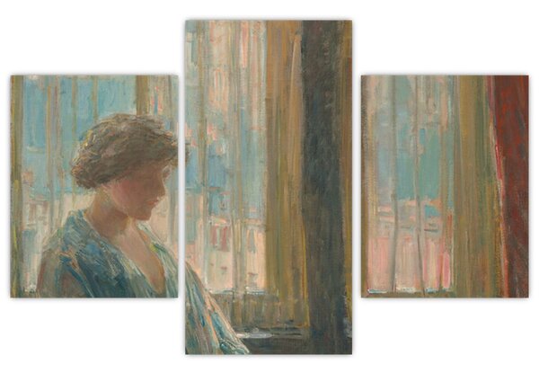 Obraz - Childe Hassam, The New York Window, reprodukcia (90x60 cm)
