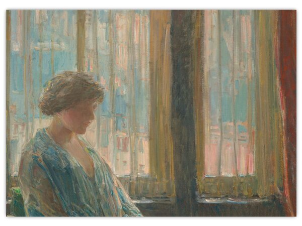 Obraz - Childe Hassam, The New York Window, reprodukcia (70x50 cm)