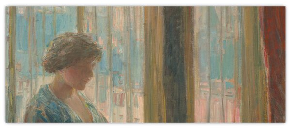 Obraz - Childe Hassam, The New York Window, reprodukcia (120x50 cm)
