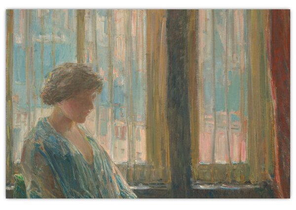 Obraz - Childe Hassam, The New York Window, reprodukcia (90x60 cm)