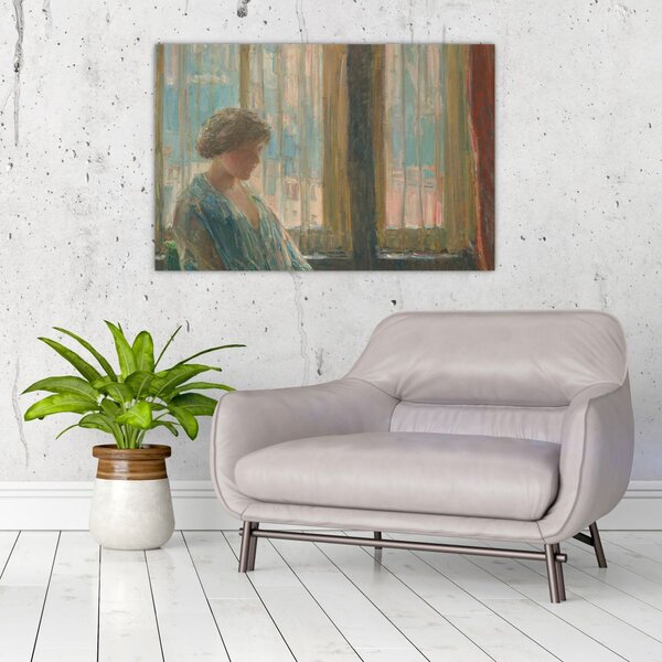 Obraz - Childe Hassam, The New York Window, reprodukcia (90x60 cm)