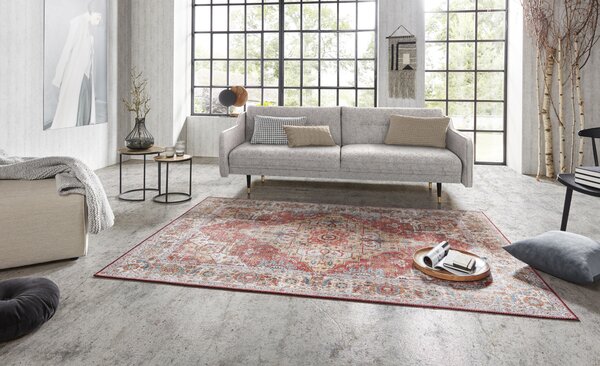 Hanse Home, Kusový koberec Asmar 104013 Brick / Red, 120x160, červená, obývacia izba