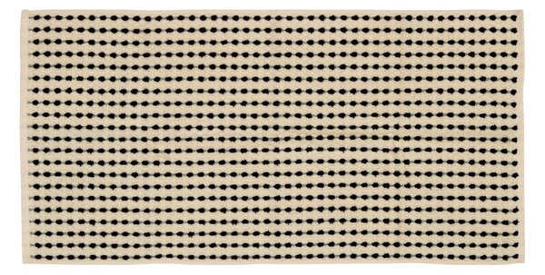 UTERÁK NA RUKY, 50/100 cm, čierna, écru Dieter Knoll - Kúpeľňový textil