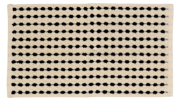SADA UTERÁKOV PRE HOSTÍ, 30/50 cm, čierna, écru Dieter Knoll - Kúpeľňový textil