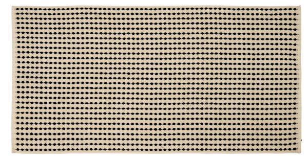 UTERÁK, 70/140 cm, čierna, écru Dieter Knoll - Kúpeľňový textil